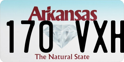 AR license plate 170VXH