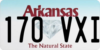 AR license plate 170VXI