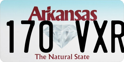 AR license plate 170VXR