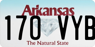 AR license plate 170VYB
