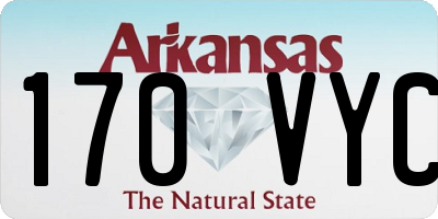 AR license plate 170VYC