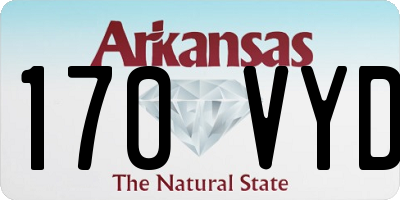 AR license plate 170VYD