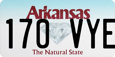 AR license plate 170VYE