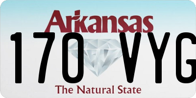 AR license plate 170VYG