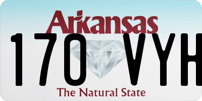 AR license plate 170VYH