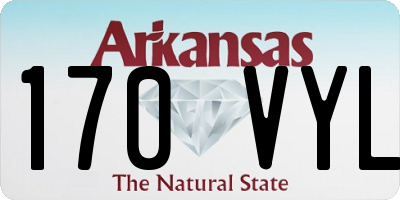 AR license plate 170VYL