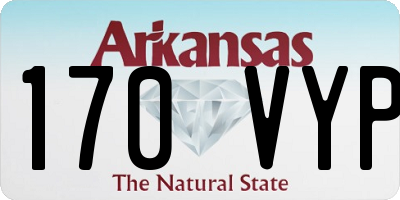 AR license plate 170VYP