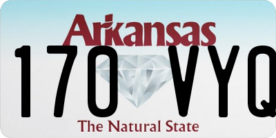 AR license plate 170VYQ