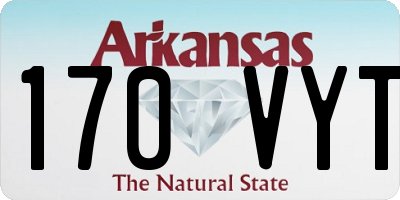 AR license plate 170VYT