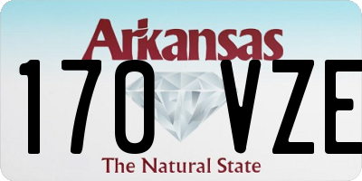 AR license plate 170VZE