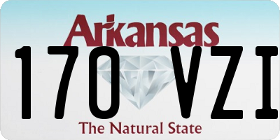 AR license plate 170VZI