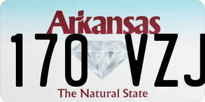 AR license plate 170VZJ