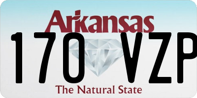 AR license plate 170VZP