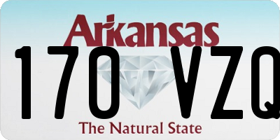 AR license plate 170VZQ