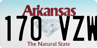 AR license plate 170VZW