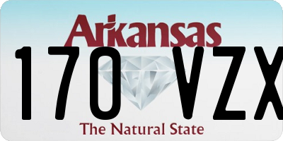 AR license plate 170VZX