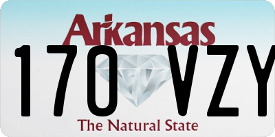 AR license plate 170VZY