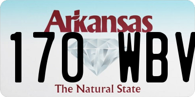 AR license plate 170WBV