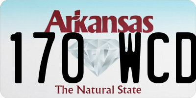 AR license plate 170WCD