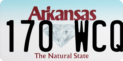 AR license plate 170WCQ