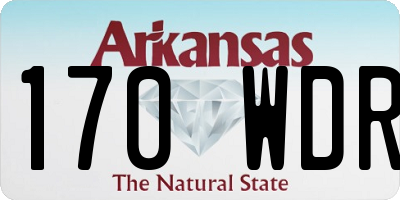 AR license plate 170WDR