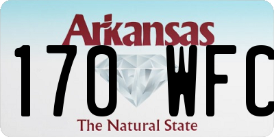 AR license plate 170WFC