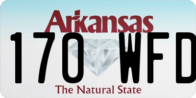 AR license plate 170WFD