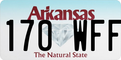 AR license plate 170WFF