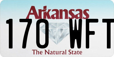 AR license plate 170WFT