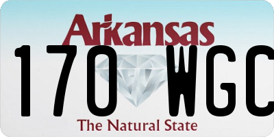 AR license plate 170WGC