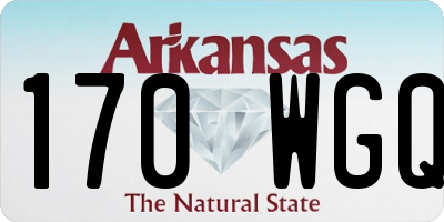 AR license plate 170WGQ