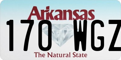 AR license plate 170WGZ