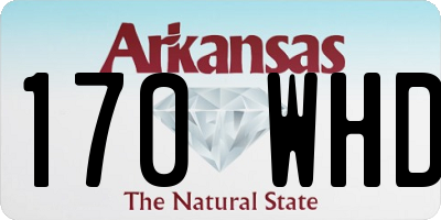 AR license plate 170WHD