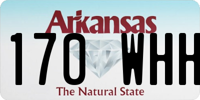 AR license plate 170WHH