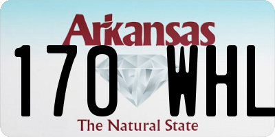 AR license plate 170WHL