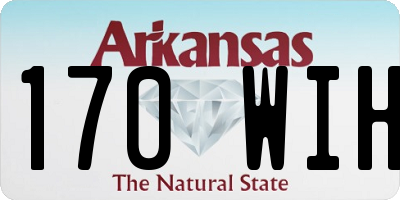 AR license plate 170WIH