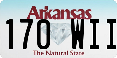 AR license plate 170WII
