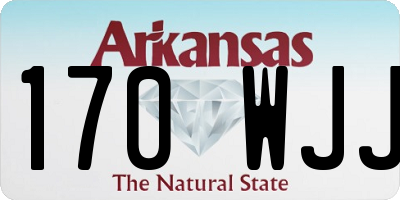 AR license plate 170WJJ