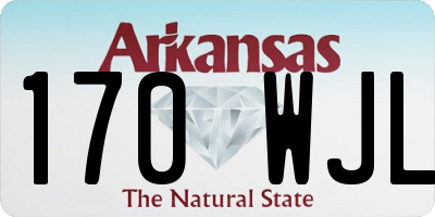 AR license plate 170WJL