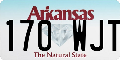 AR license plate 170WJT