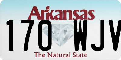 AR license plate 170WJV