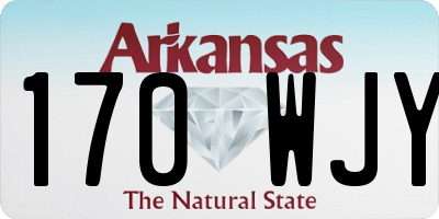 AR license plate 170WJY