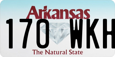 AR license plate 170WKH