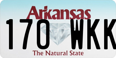AR license plate 170WKK