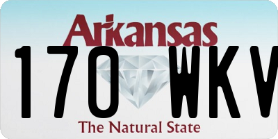 AR license plate 170WKV