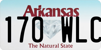 AR license plate 170WLC