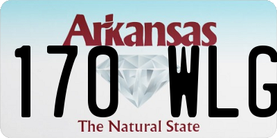 AR license plate 170WLG
