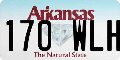 AR license plate 170WLH