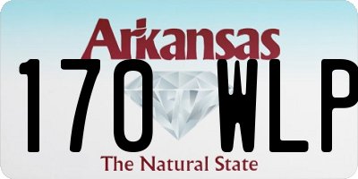 AR license plate 170WLP