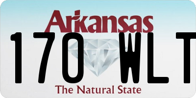 AR license plate 170WLT